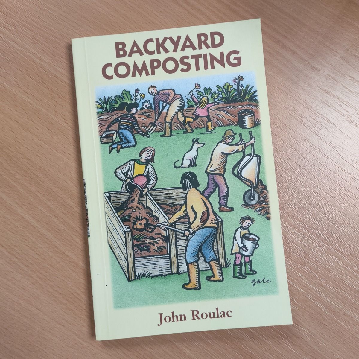 Backyard Composting Book by John Roulac Original Organics from Water Butts Direct